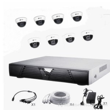 8CH Security DVR System with 420tvl Dome Camera
